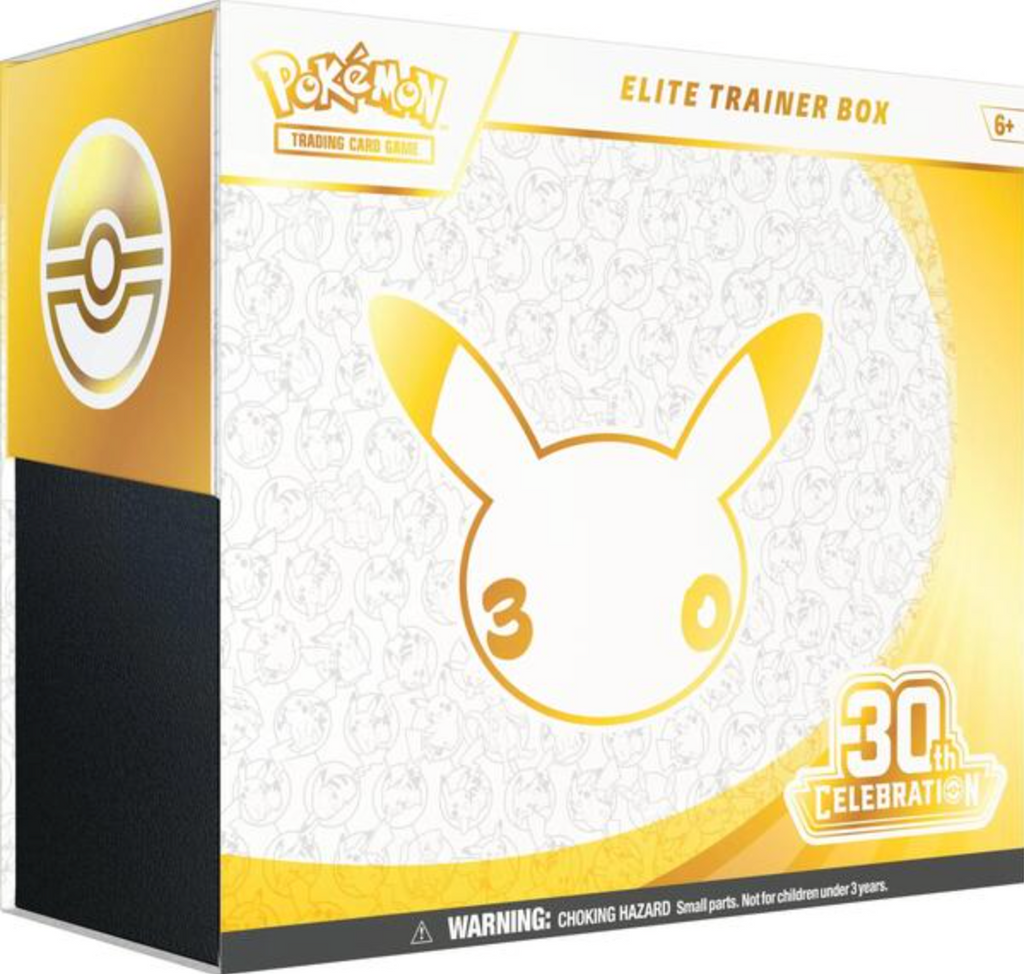 Pokemon 30th Celebrations Elite Trainer Box