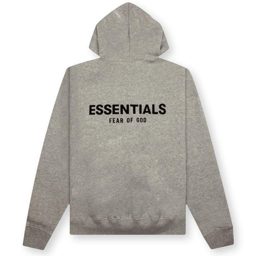 Fear of God ESSENTIALS SS22 hoodie in Dark Oatmeal, additional product view
