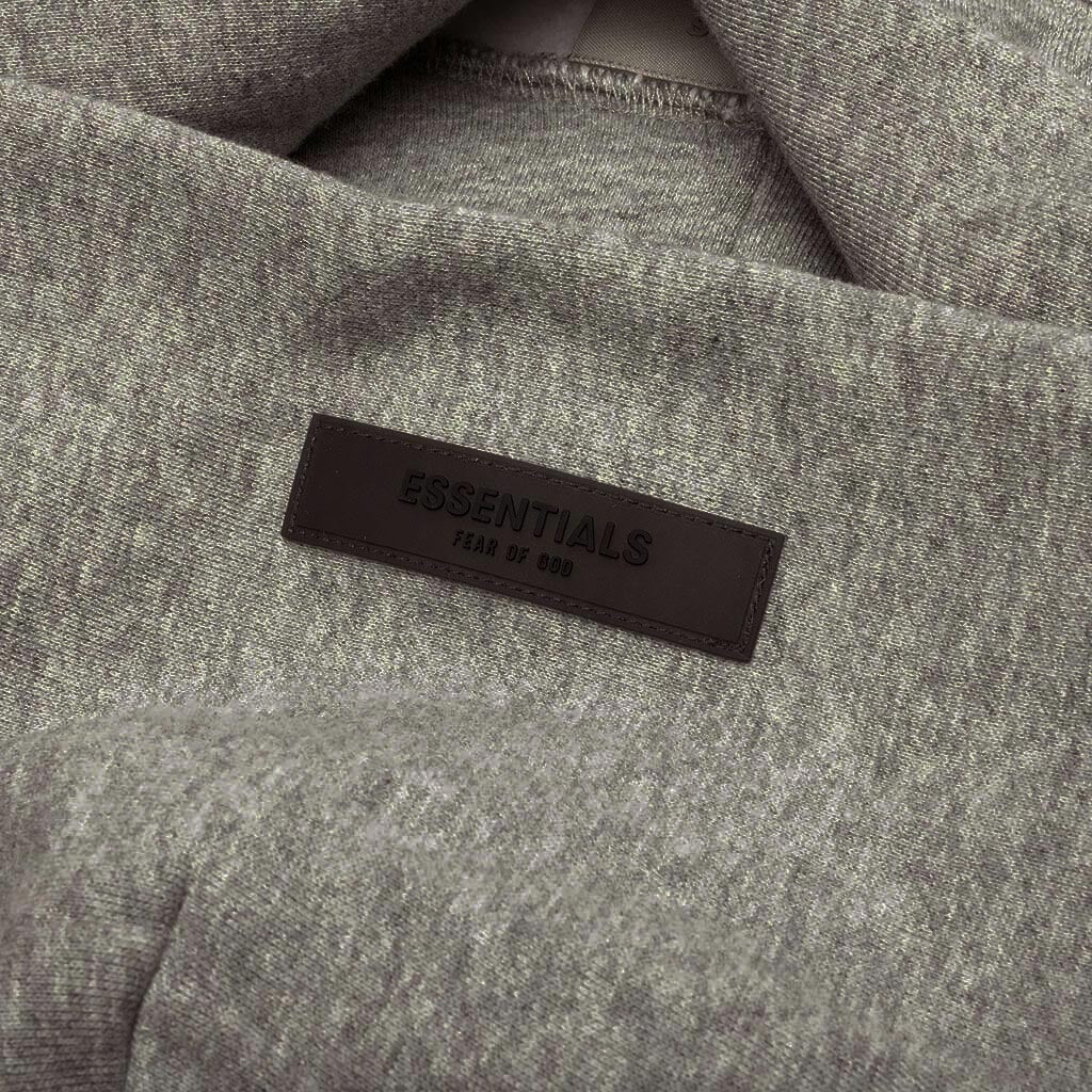 Fear of God ESSENTIALS SS22 hoodie in Dark Oatmeal, additional product view