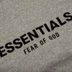 Fear of God ESSENTIALS SS22 hoodie in Dark Oatmeal, additional product view