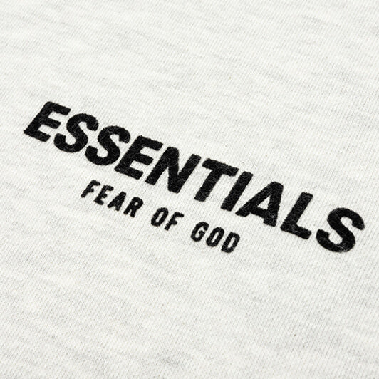 Fear of God ESSENTIALS SS22 hoodie in Light Oatmeal, additional product view
